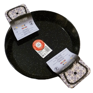 Enamelled Paella Pan 34cm