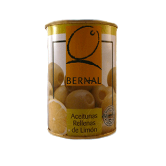 Lemon Stuffed Olives 120g tin  