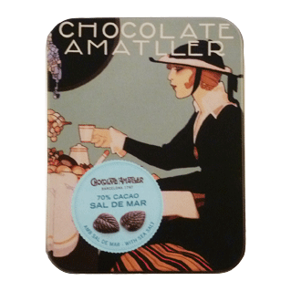 Amatller 70% Sea Salt Tin