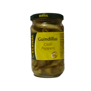 Green Chillies (Guindillas) 140g jar