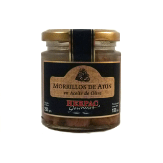 Morrillos of Tuna in Olive Oil 150g in glass jar