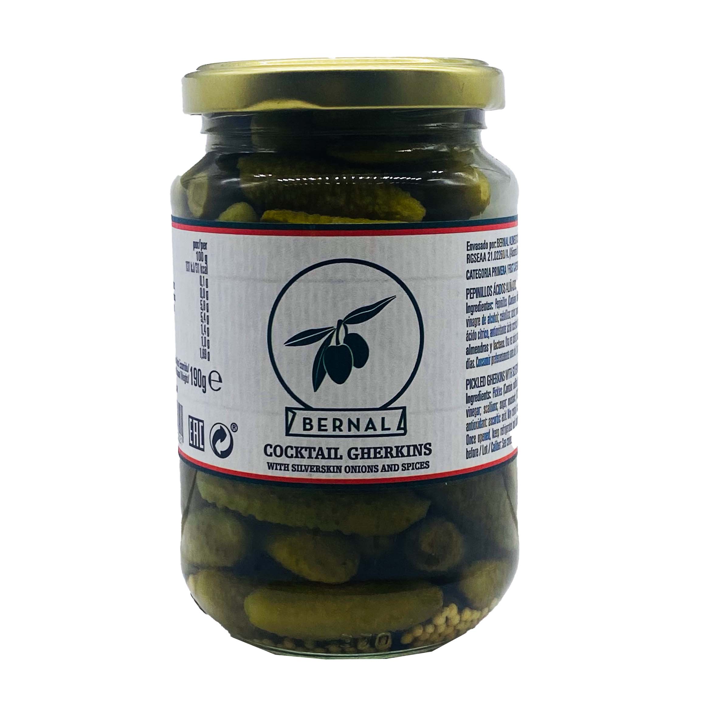Bernal Pepinillo 250g 