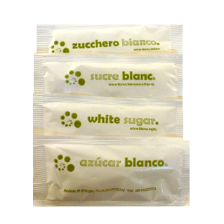  Case Azucar Blanco sachets 