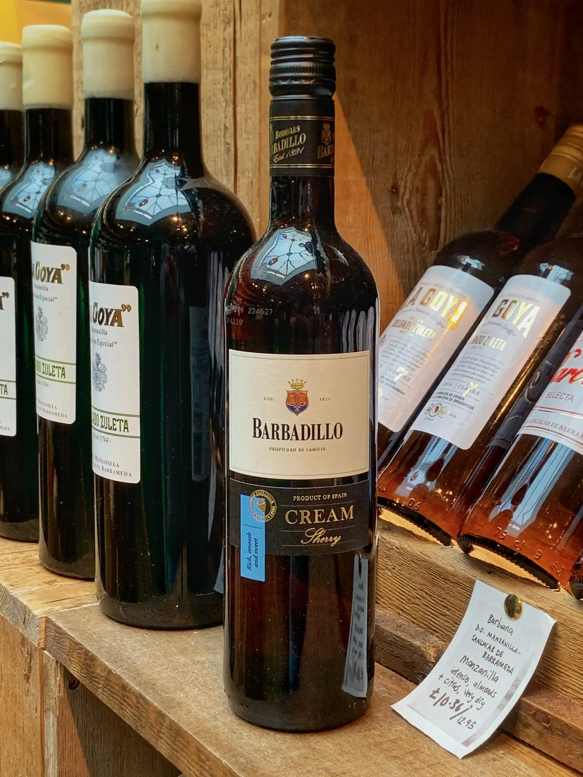 Barbadillo Cream Sherry 75cl