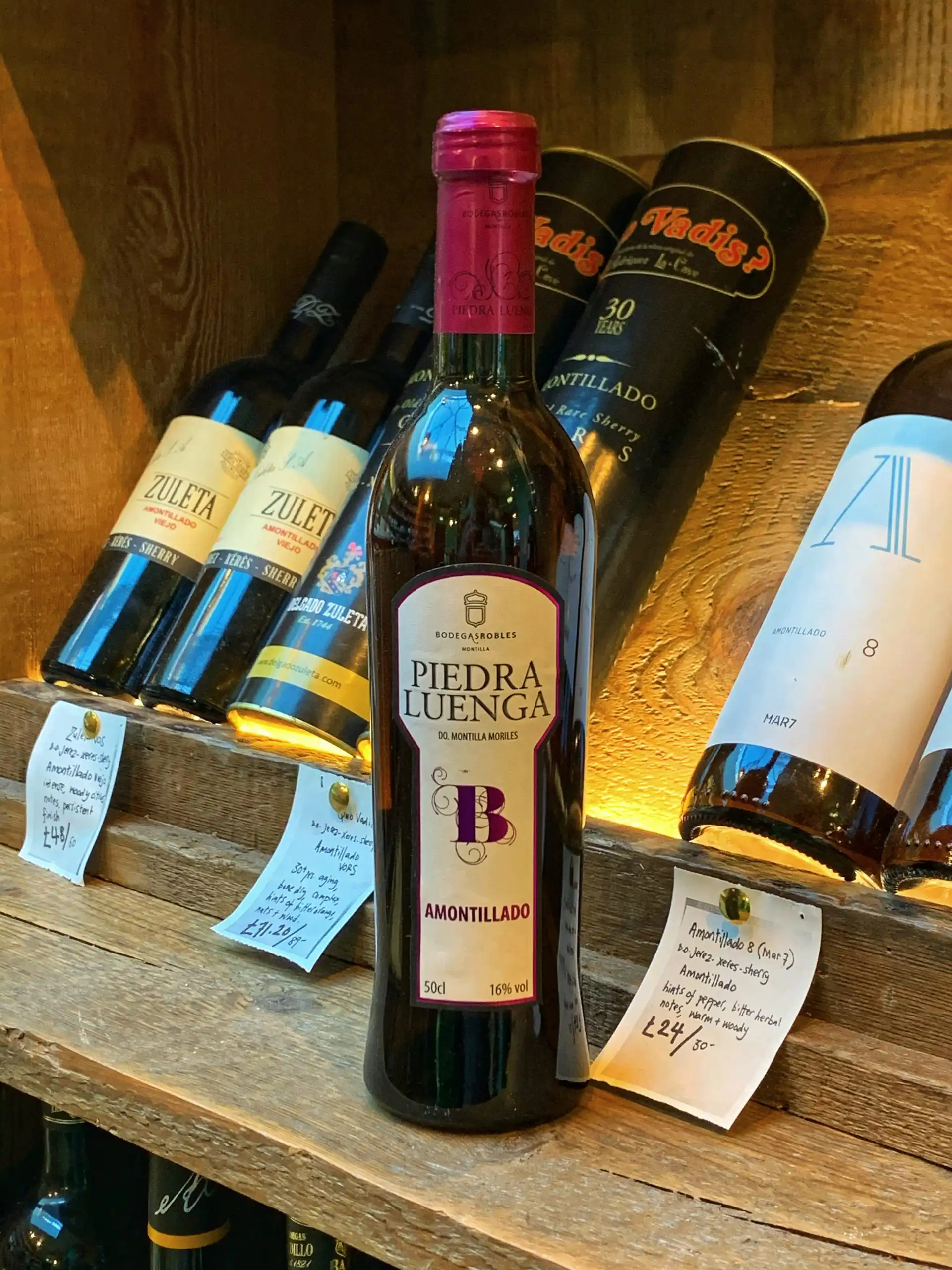 Piedra Luenga Amontillado 50cl