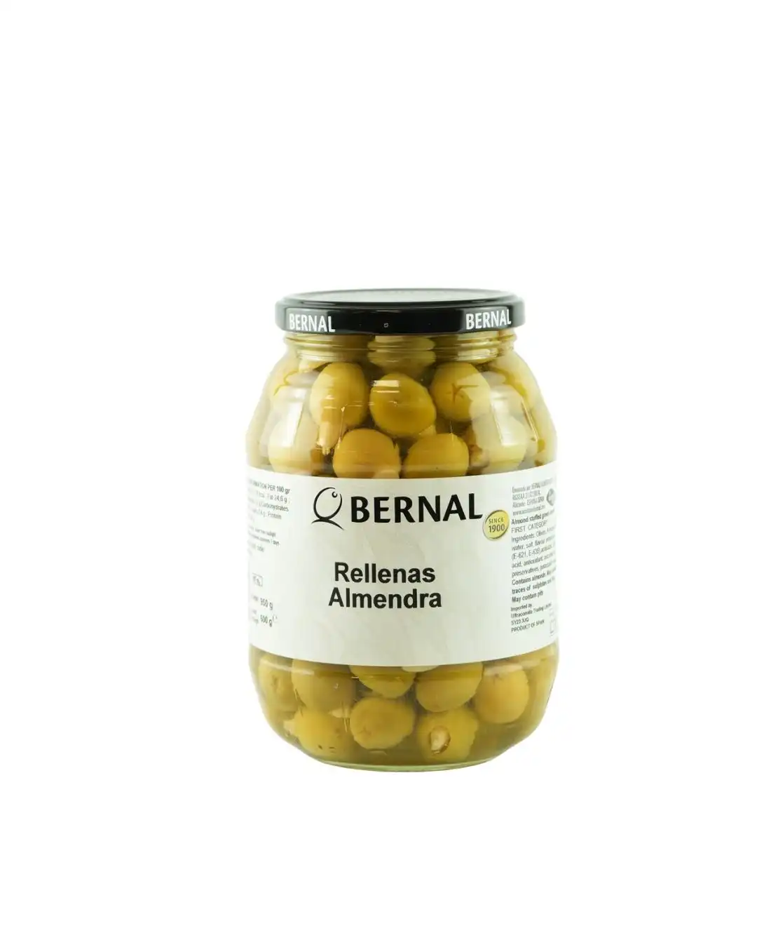 Rellenas Almendra 600g jar