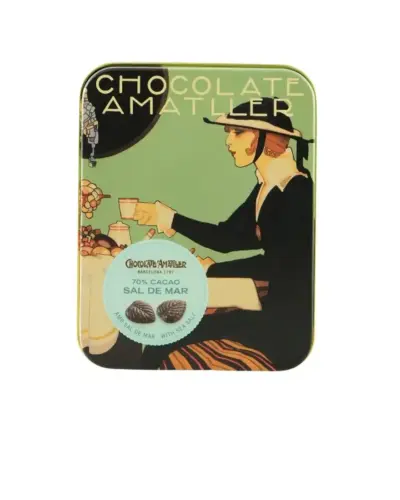 Amatller 70% Sea Salt Tin