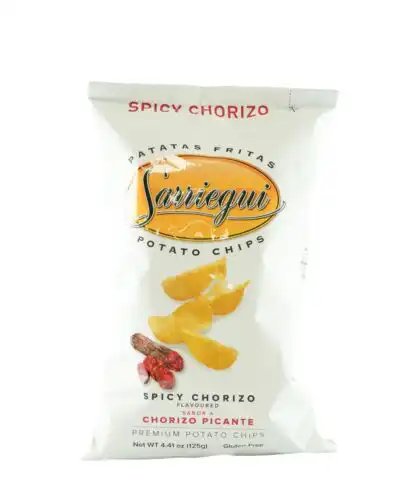 Sarriegui Chorizo Crisps 125g Bag