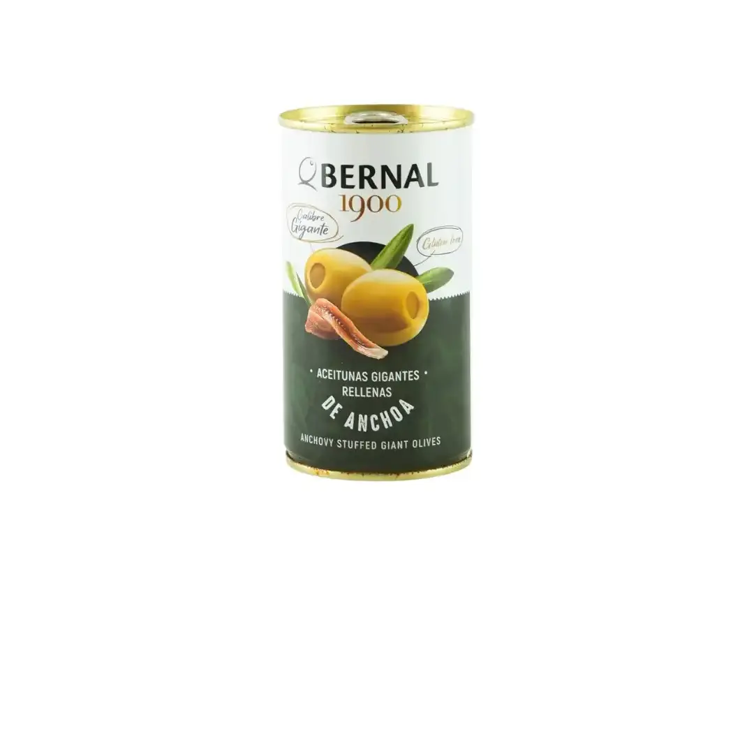 Aceitunas Rellanas de Anchoa 350g tin