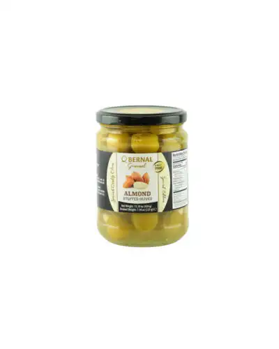 Gourmet Almond Stuffed Olives 225g Jar