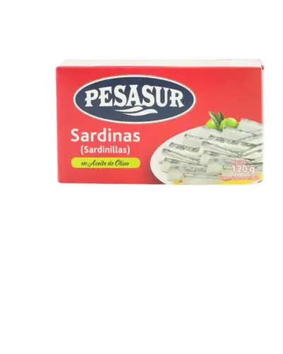 Pesasur Sardinillas en Aceite de Oliva 8-10 120g Tin