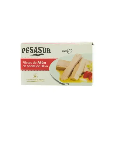 Pesasur Atun Fillets in Oliva Tin 120g