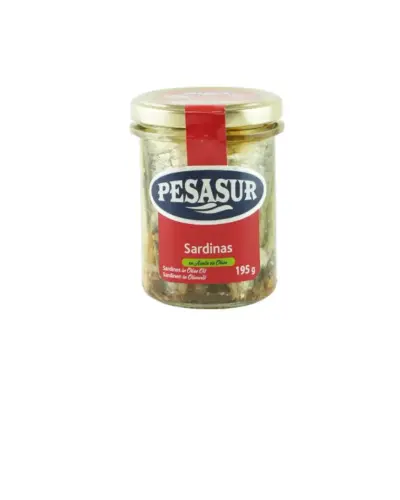 Pesasur Sardines in Olive Oil 195g Jar