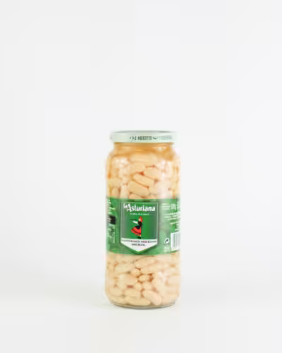 La Asturiana Alubias Blancas (White Beans) 570g Jar