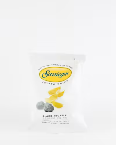 Sarriegui Trufa Negra crisps 40g bag
