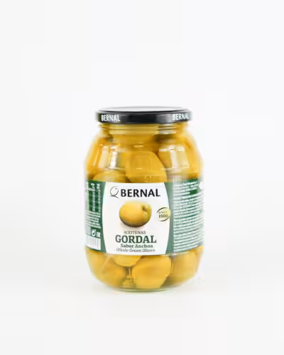 Gordal Olives Plain Stone In 600g Jar