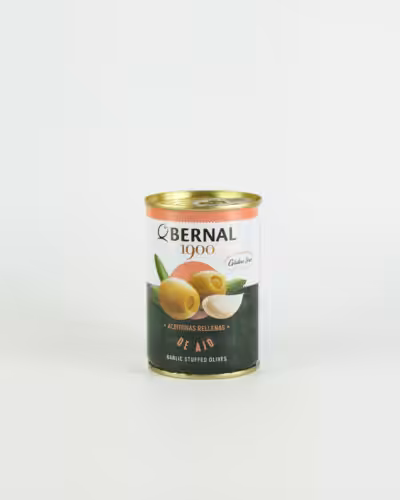 Garlic Stuffed Green Olives Tin