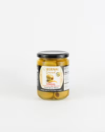 Gourmet Spicy pitted gordal 225g Jar