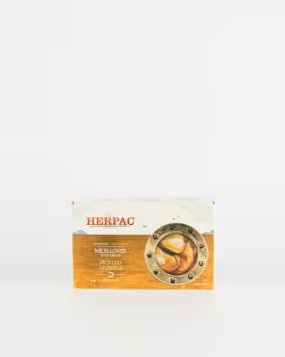 Herpac Mejillones en Escabeche Tin