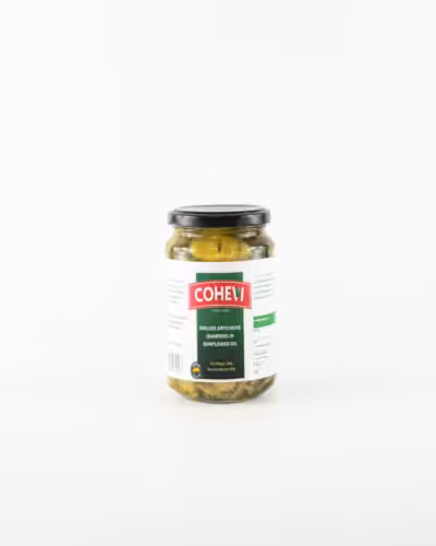 Cohevi Grilled Artichoke Quarters Jar