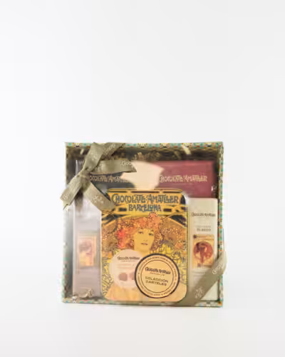Amatller Carteles Chocolate Gift Basket