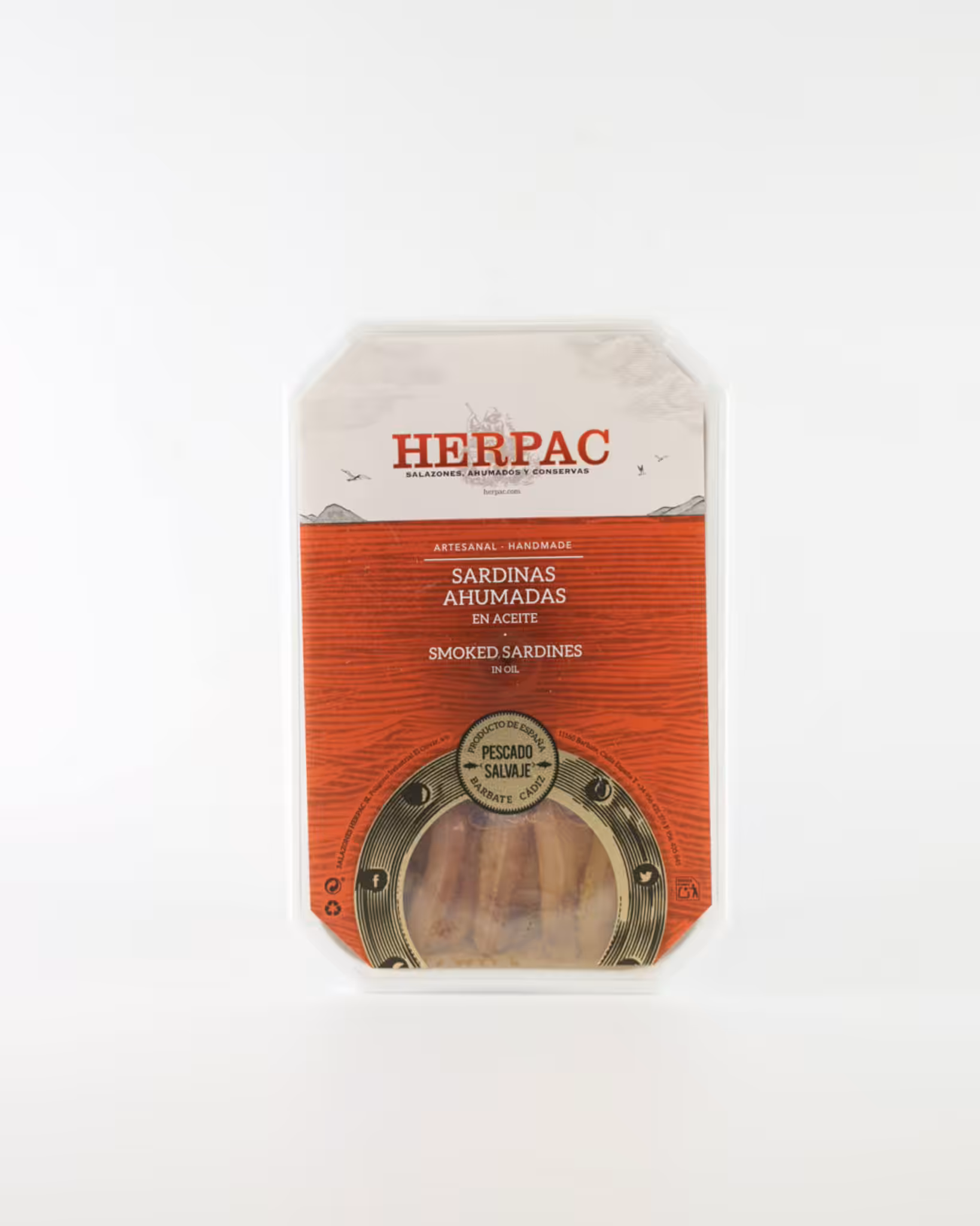 Herpac Smoked Sardines 500g