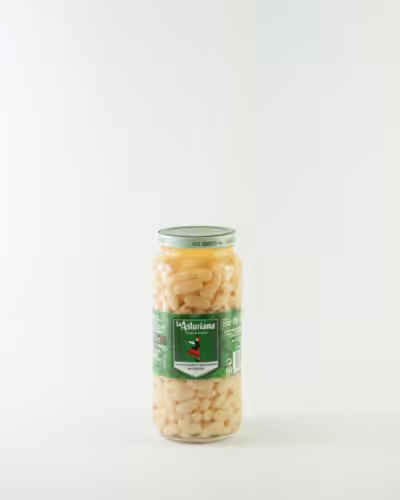 La Asturiana Alubias Blancas (White Beans) 570g Jar