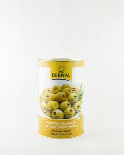 Manzanilla olives 2.5kg Tin*