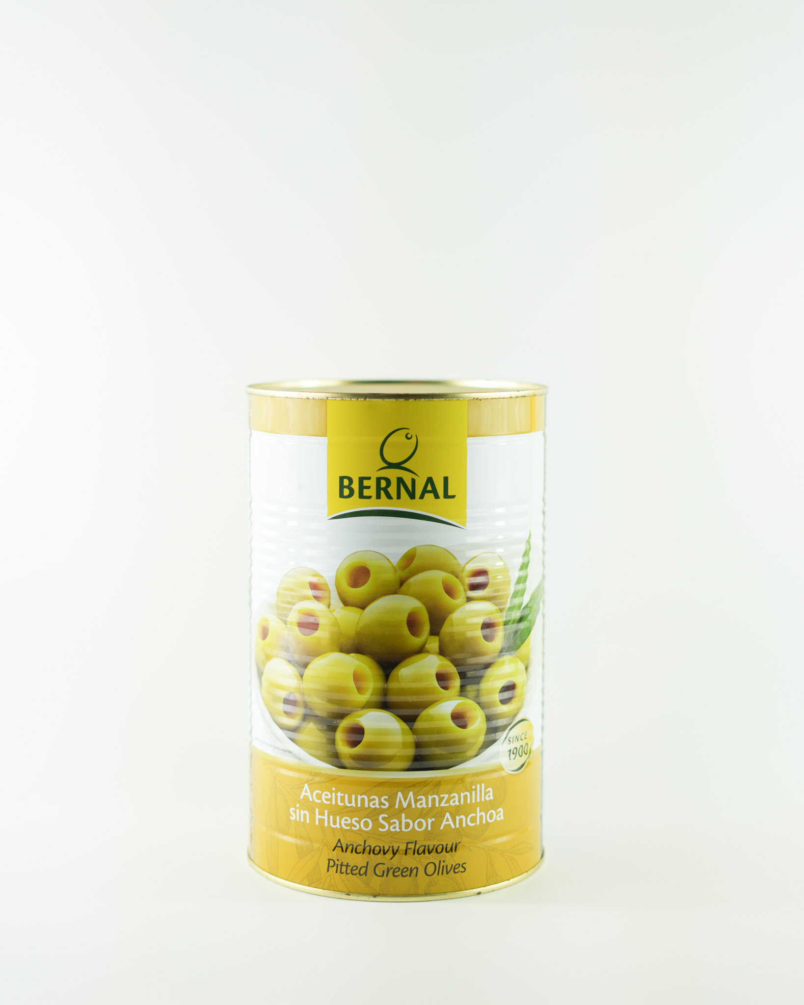 Manzanilla olives 2.5kg Tin*