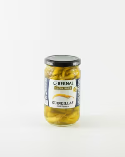 Guindillas (Green Chillies) 140g jar
